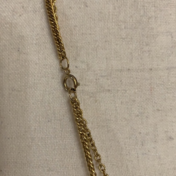 Vintage Double layer black & white egg pendant statement necklace - Picture 6 of 15